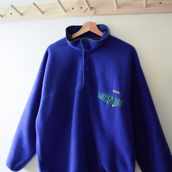 Vintage Patagonia snap T fleece Made in USA - Picture 2 of 4